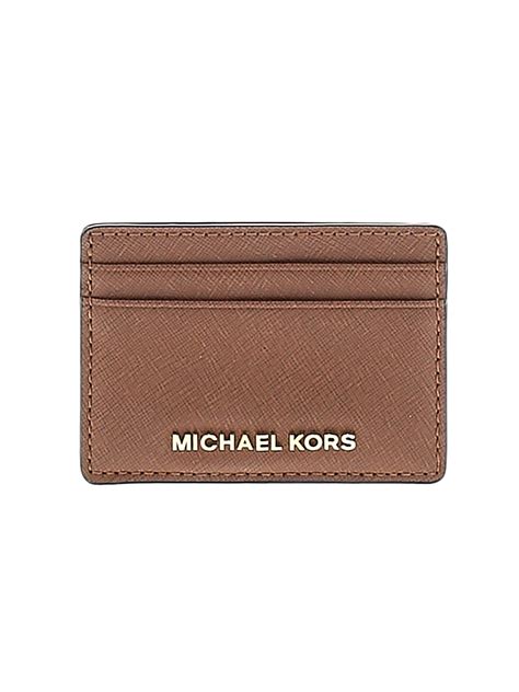 business card holder michael kors|Michael Kors card holder sale.